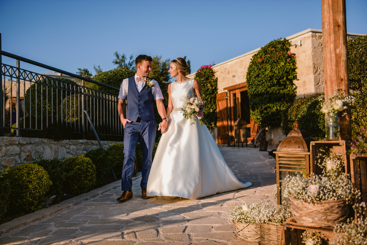 Nicola and Joel fell head over heels for Liopetro Venue for their destination wedding in Cyprus. Find inspiration and tips for your own wedding abroad here. Beziique Cyprus Wedding Photographer