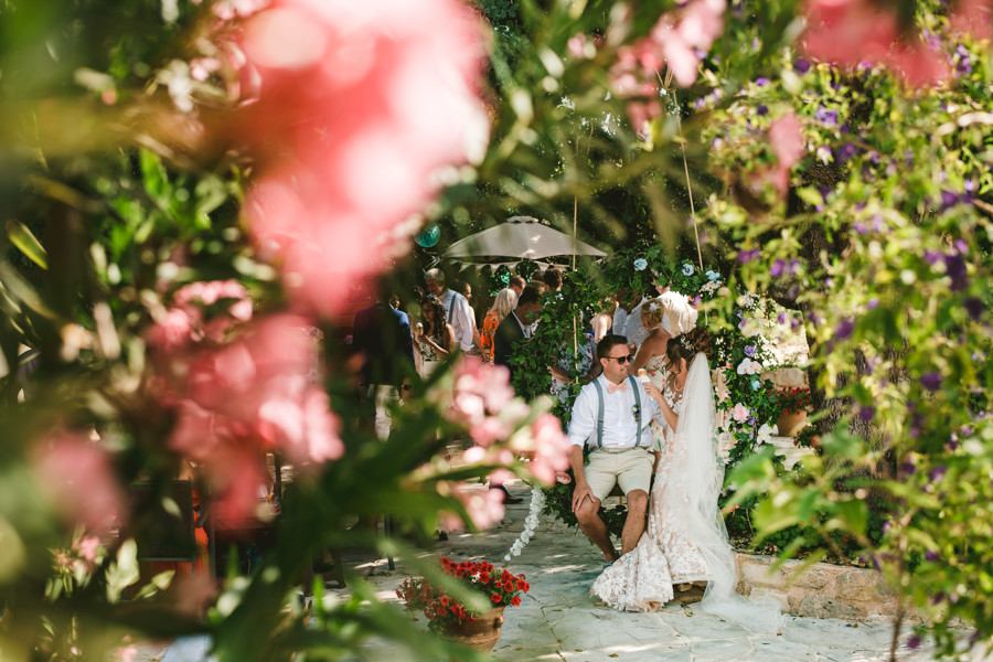 Go behind the scenes at Amie and Graeme's Marry Me Cyprus boho mountain wedding, which we captured perfectly as their Cyprus Vasilias wedding photographer