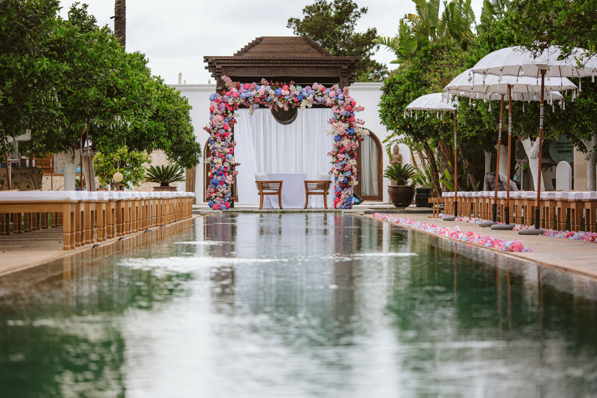 Go behind the scenes at Antonia & Birger's luxury, ultra-romantic Atzaro Ibiza wedding with a ceremony beside the water and epic party after dark.