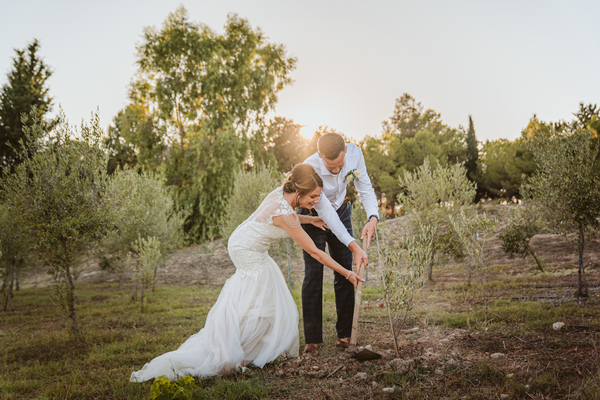 Discover how Ellie and Jack's ethereal, romantic Cyprus wedding unfolded, captured magically moment by moment by us, their Minthis Hills wedding photographer.