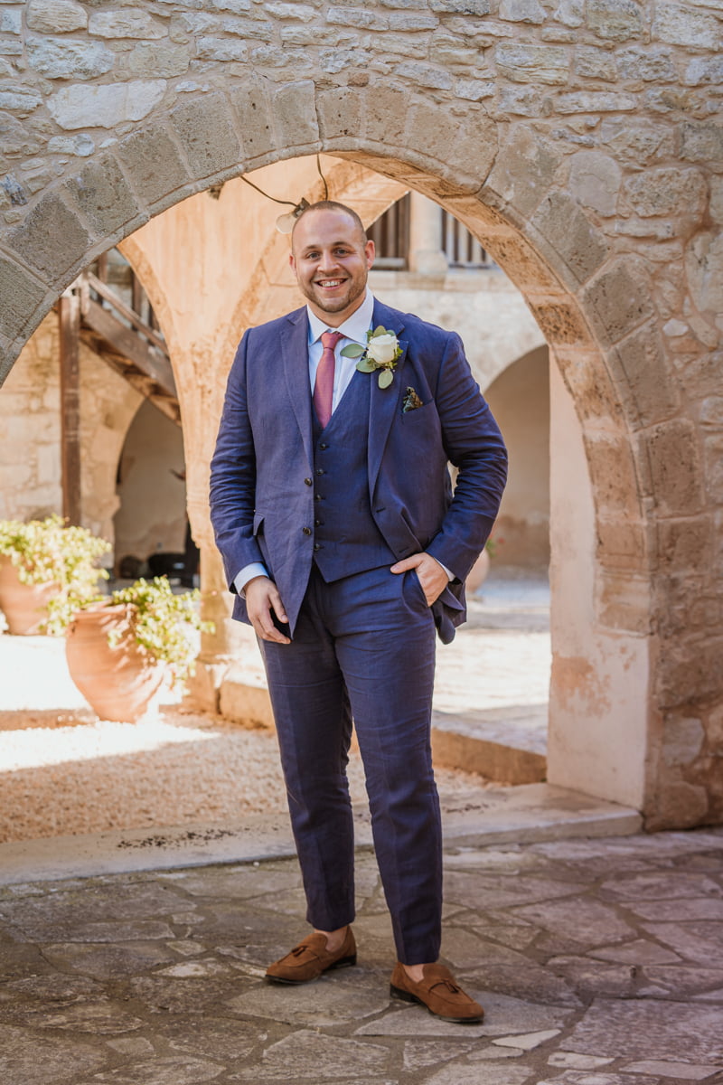 Emily and Chris get married at Minthis Hills in Cyprus